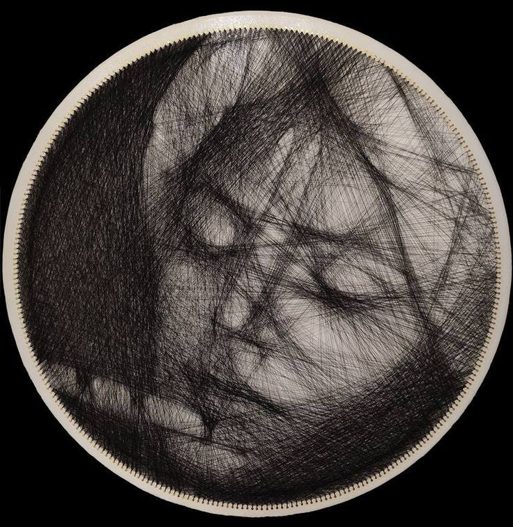 Personalized String Art Portrait – Handmade Single-Thread Wall Art | Unique Gift for Loved Ones | Kriyanta