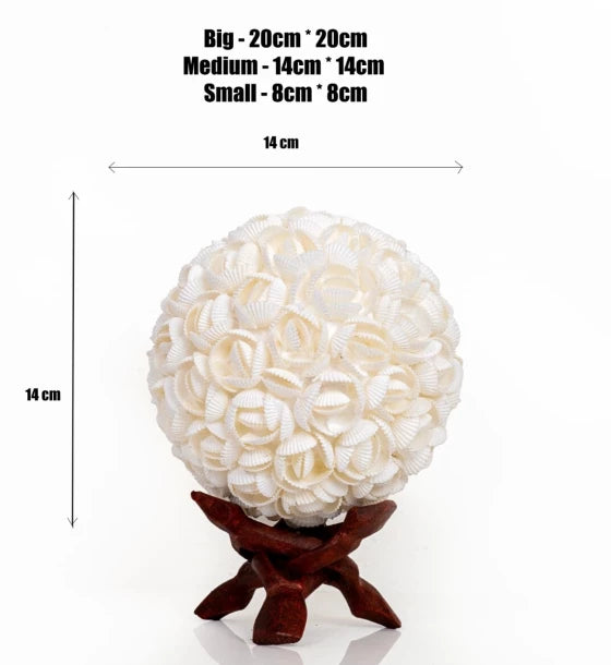 Shell Ball White Chippy