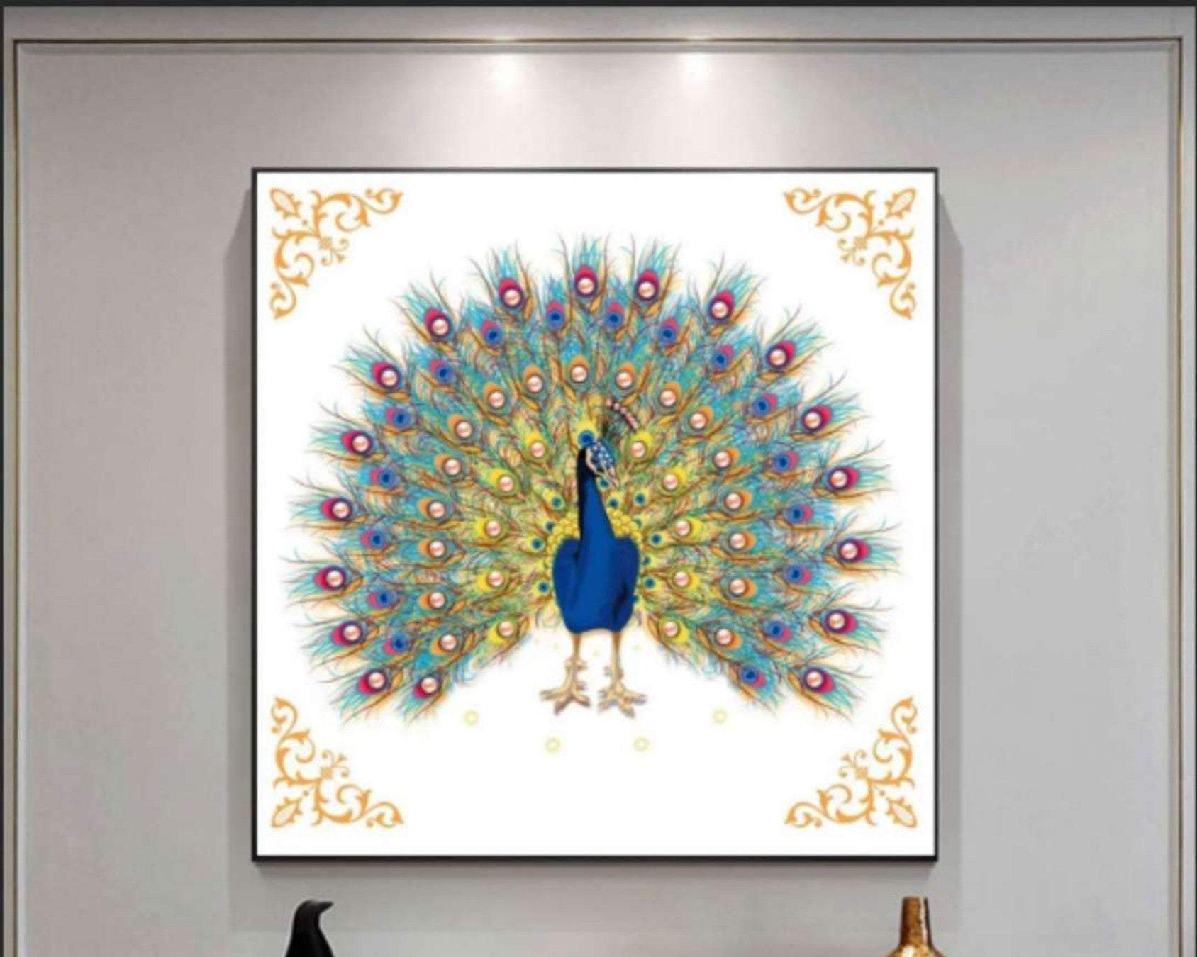Peacock Painting