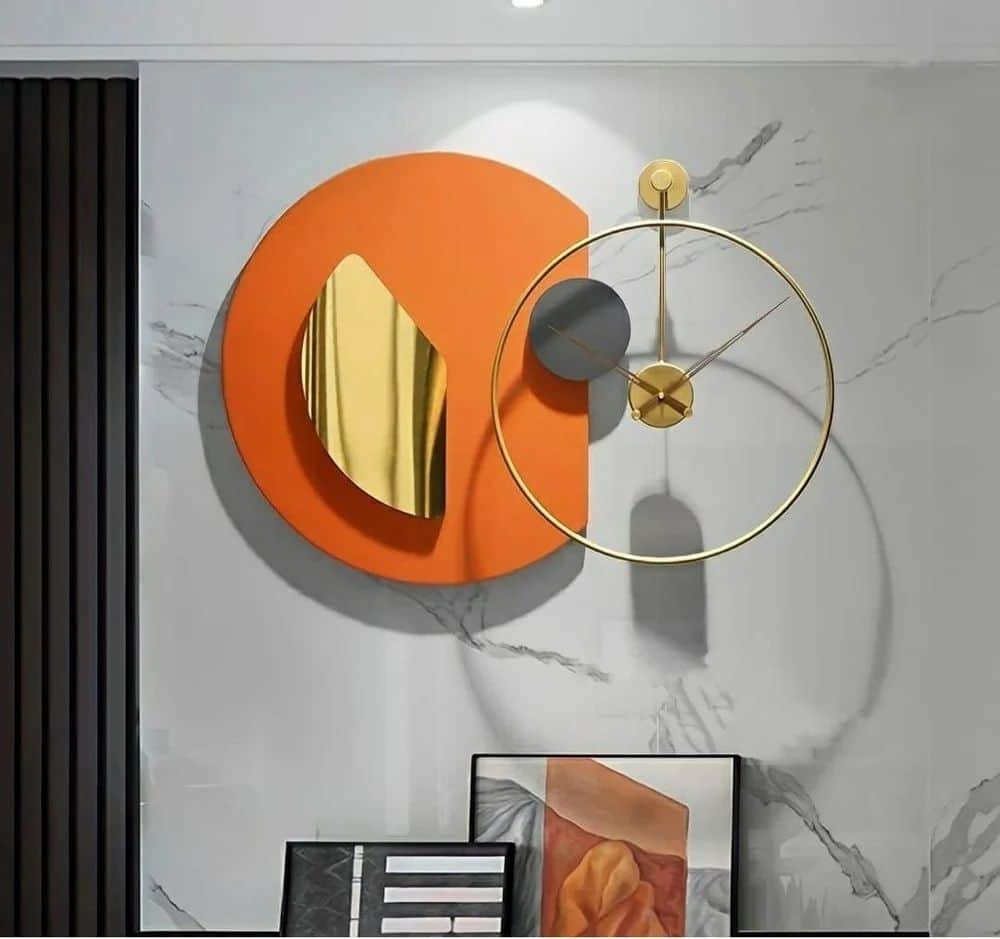 Decorative Metal Wall Clock
