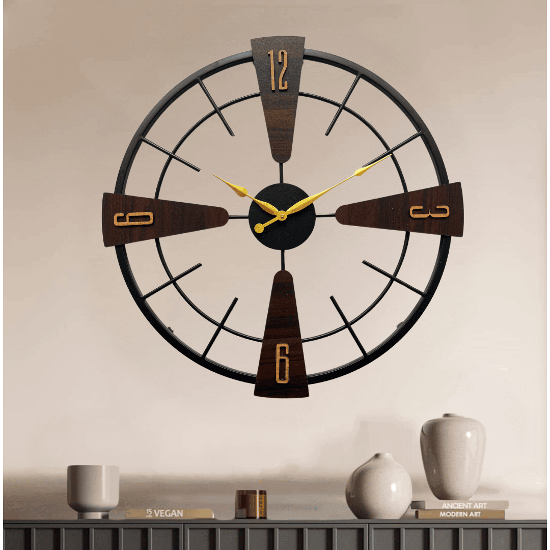 Stylish Metal Wall Clock