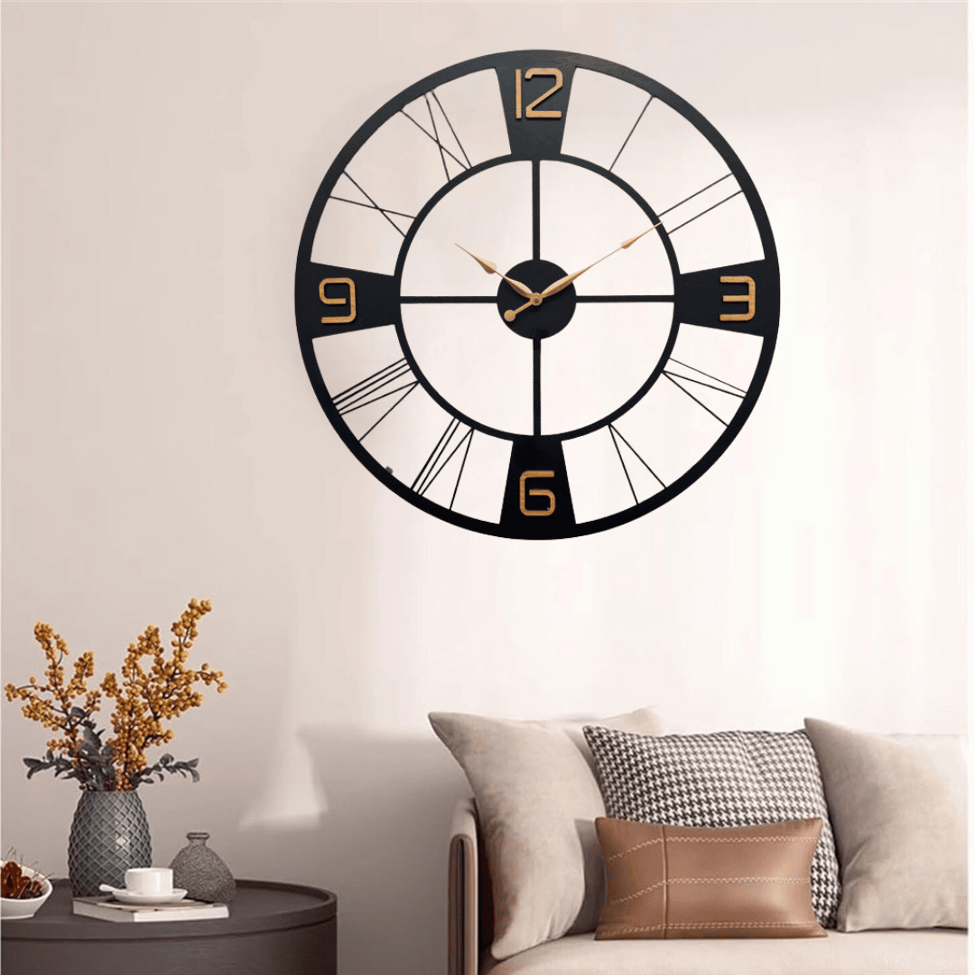 Metal Wall Clock