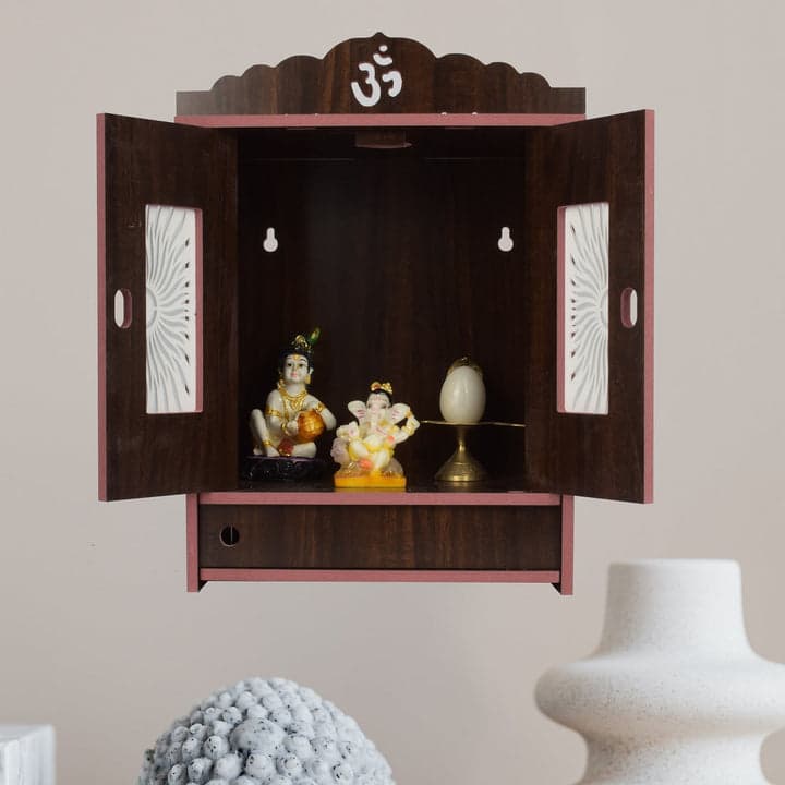 Fully Handmade Beautiful Wooden Home And Office Temple | Pooja Mandir