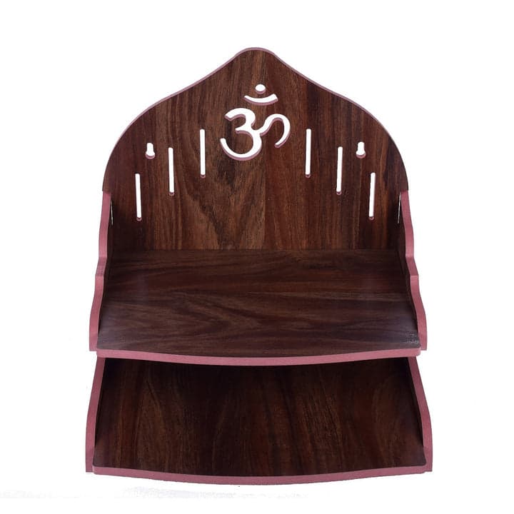 Beautiful Mdf Wooden Temple, Home Wall Mounted - Image 3