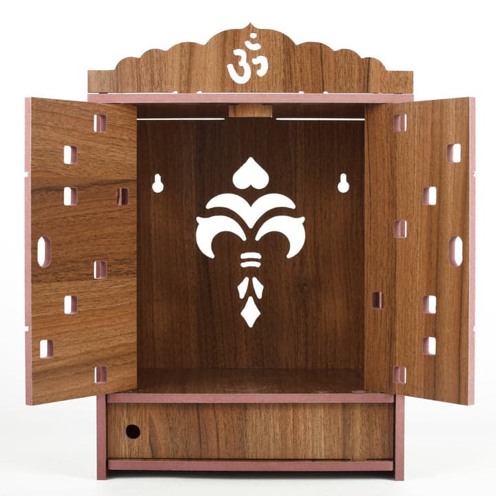 Beautiful Wooden Temple For Home And Offce | Small Temple For Home And Office - Image 13