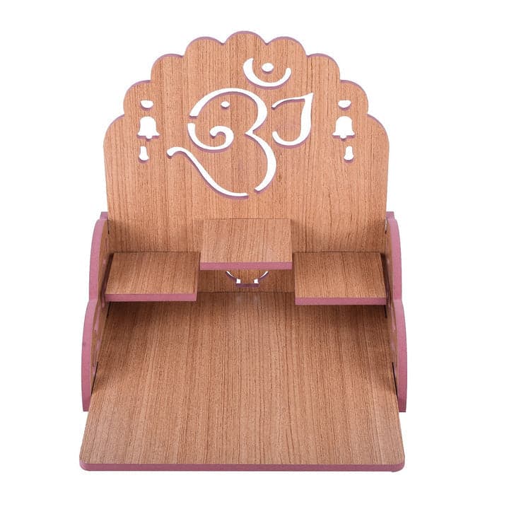 Wooden Small Temple For Pooja Room - Image 5