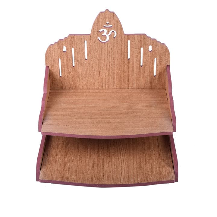 Beautiful Mdf Wooden Temple, Home Wall Mounted - Image 10