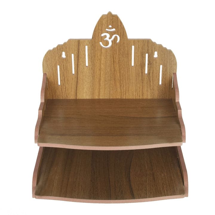 Beautiful Mdf Wooden Temple, Home Wall Mounted - Image 16