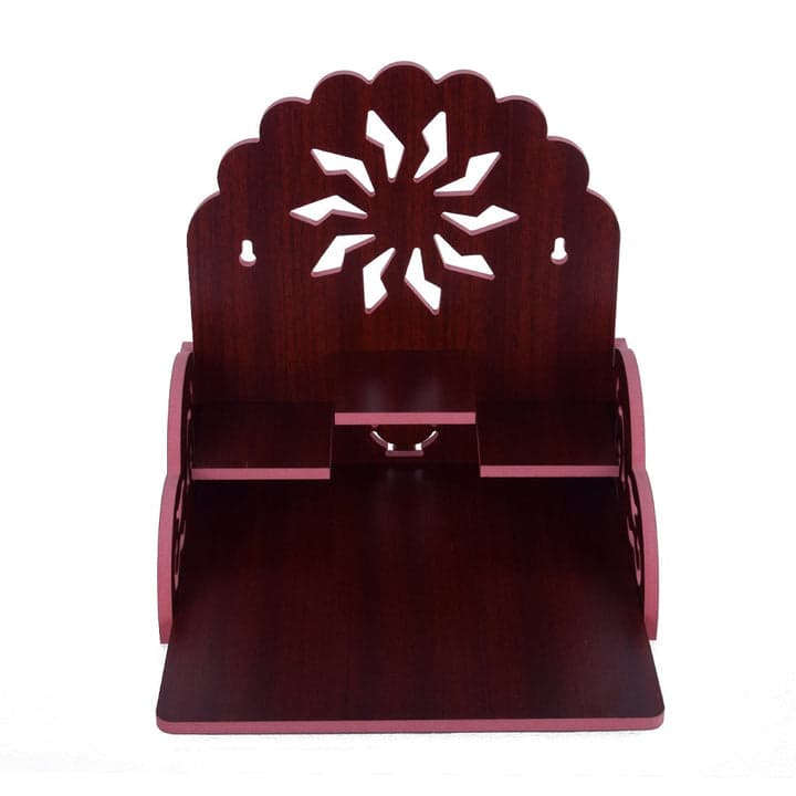 Compact Wooden Office Home Temple: Stylish Workspace Serenity - Image 36