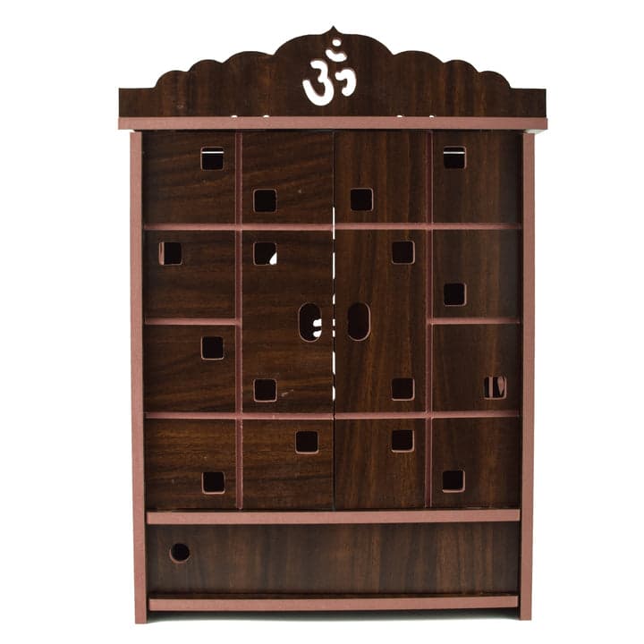 Beautiful Wooden Temple For Home And Offce | Small Temple For Home And Office - Image 19