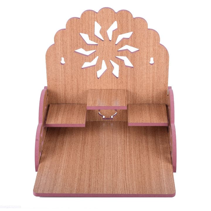 Compact Wooden Office Home Temple: Stylish Workspace Serenity - Image 18