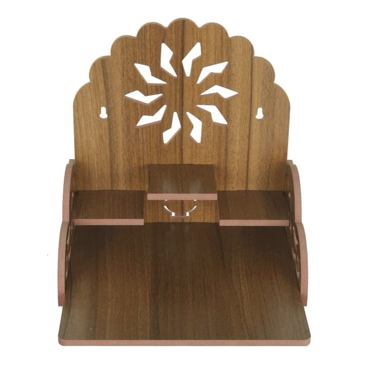 Compact Wooden Office Home Temple: Stylish Workspace Serenity - Image 24
