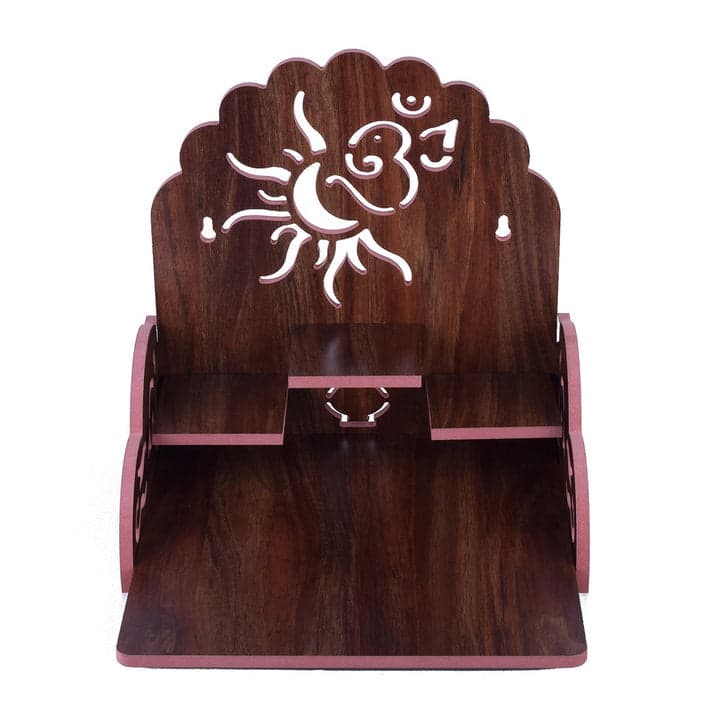Compact Wooden Office Home Temple: Stylish Workspace Serenity - Image 12
