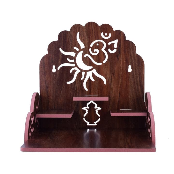 Compact Wooden Office Home Temple: Stylish Workspace Serenity - Image 10