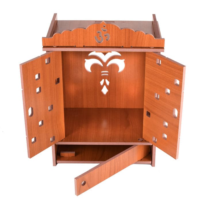 Beautiful Wooden Temple For Home And Offce | Small Temple For Home And Office - Image 7