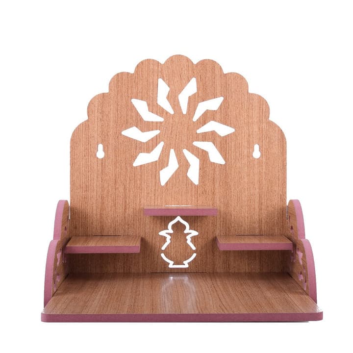 Compact Wooden Office Home Temple: Stylish Workspace Serenity - Image 15