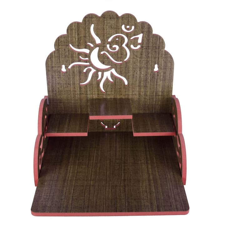 Wooden Small Temple For Pooja Room - Image 7