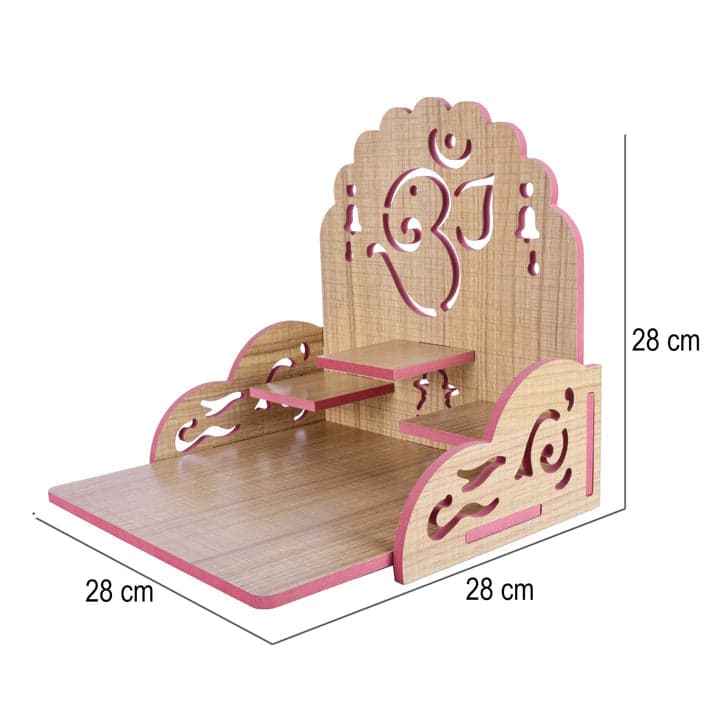 Wooden Small Temple For Pooja Room - Image 15