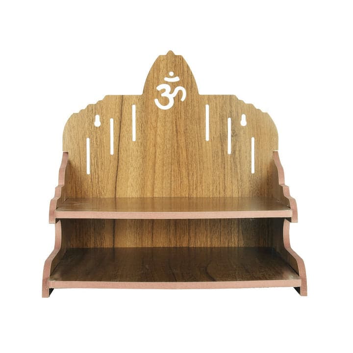 Beautiful Mdf Wooden Temple, Home Wall Mounted - Image 13