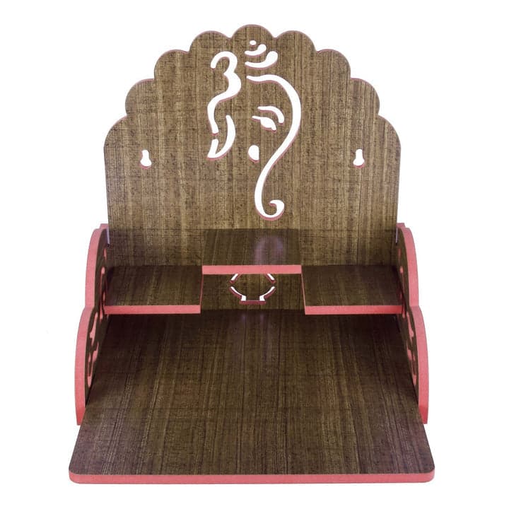 Wooden Small Temple For Pooja Room - Image 7