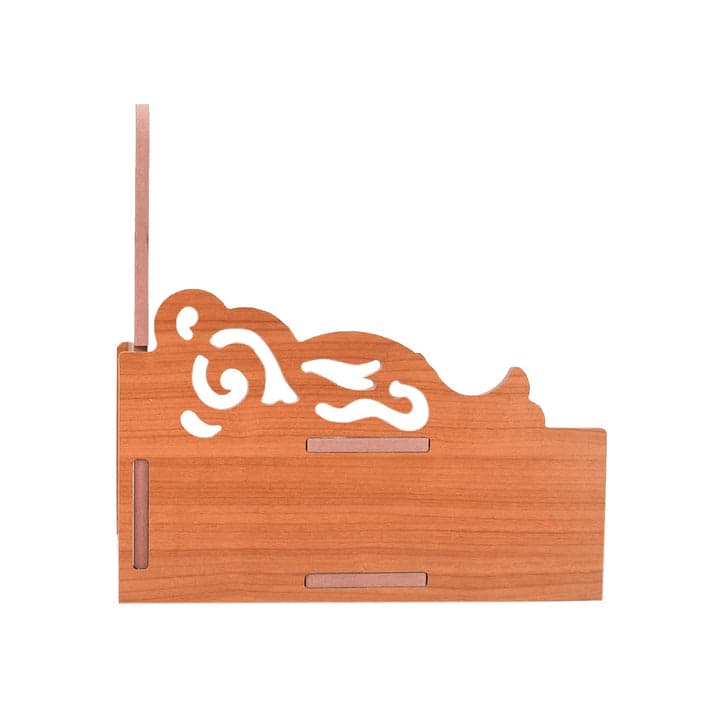 Beautiful Small Acrylic Wooden Temple For Home And Office | Wall Hanging And Table Top Home Mandir | Acraylic Om Design Temple | Decor Beautiful Wooden Temple With Acrylic Om Design - Image 13