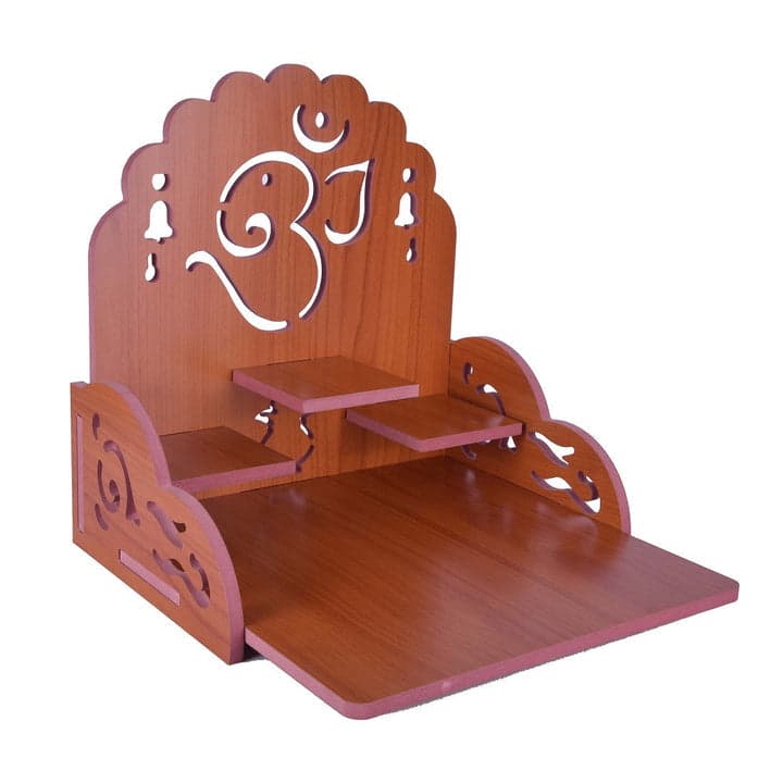 Wooden Small Temple For Pooja Room - Image 9