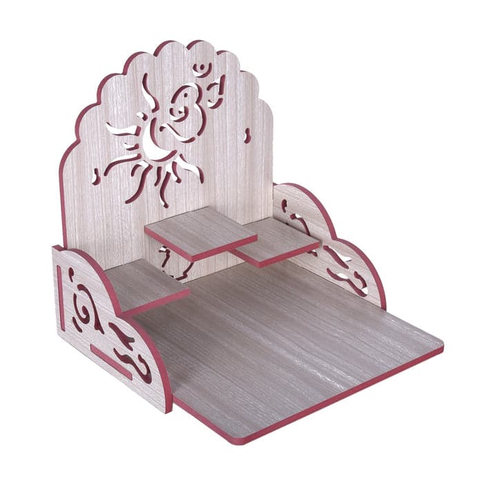 Compact Wooden Office Home Temple: Stylish Workspace Serenity - Image 29