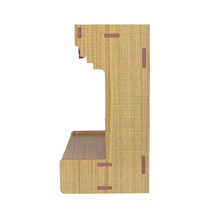 Beautiful Wooden Pooja Stand For Home, Temple For Home And Office | Puja Mandir For Home And Office Wall With Led Light - Image 7