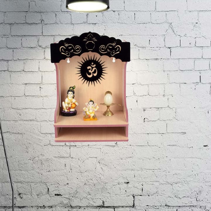 Wooden Beautiful Acrylic Design Om Temple - Image 4