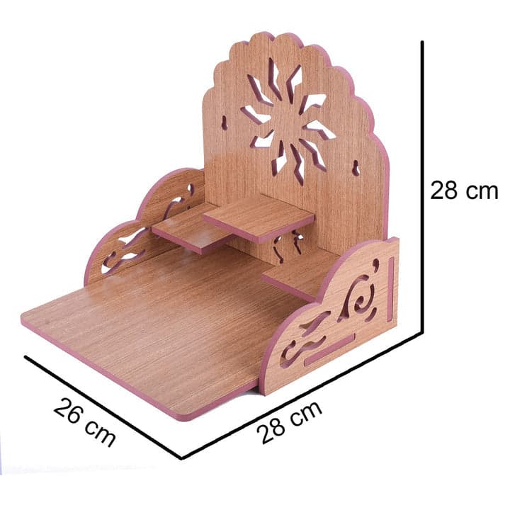 Compact Wooden Office Home Temple: Stylish Workspace Serenity - Image 14