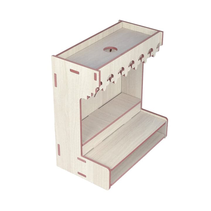 Beautiful Wooden Pooja Stand For Home, Temple For Home And Office | Puja Mandir For Home And Office Wall With Led Light - Image 14