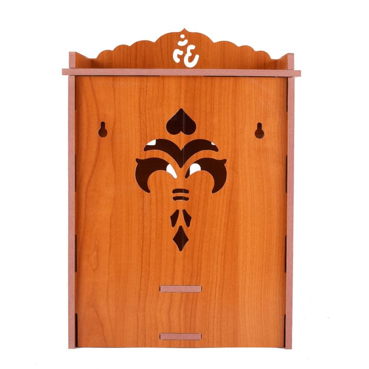 Beautiful Wooden Temple For Home And Offce | Small Temple For Home And Office - Image 6