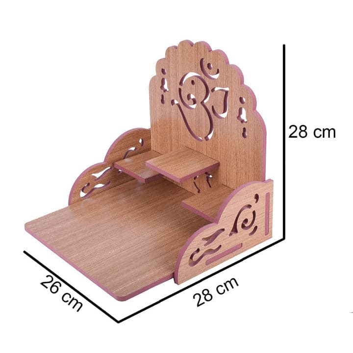Wooden Small Temple For Pooja Room