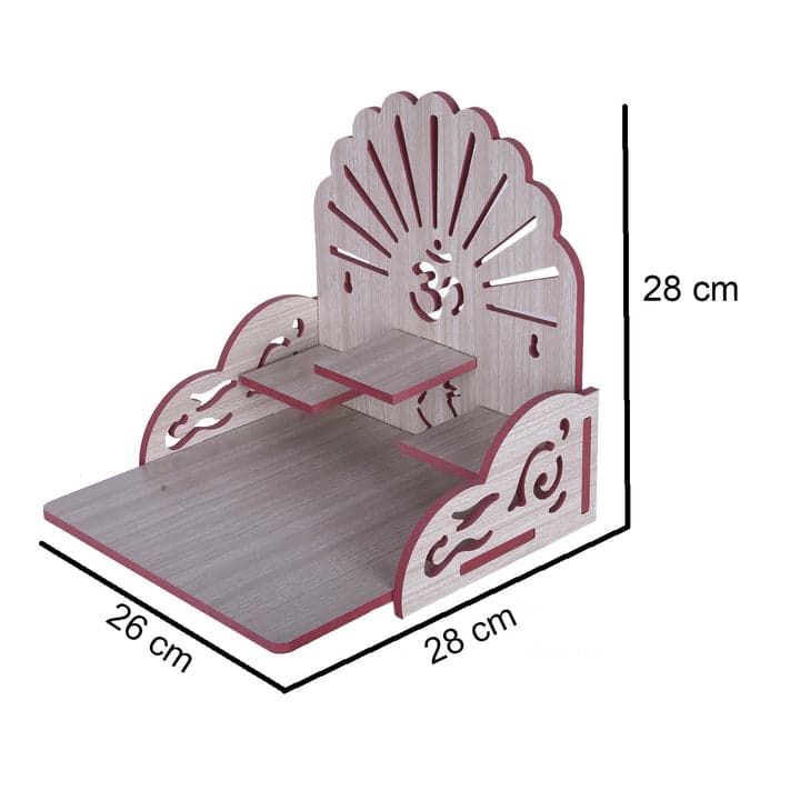 Wooden Small Temple For Pooja Room