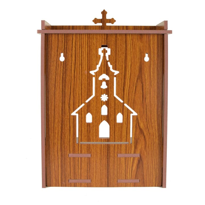 Christian Wooden Wall Hanging Temple For Home And Shop,office And Home Showpiece Temple - Image 8