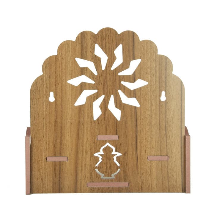 Compact Wooden Office Home Temple: Stylish Workspace Serenity - Image 23