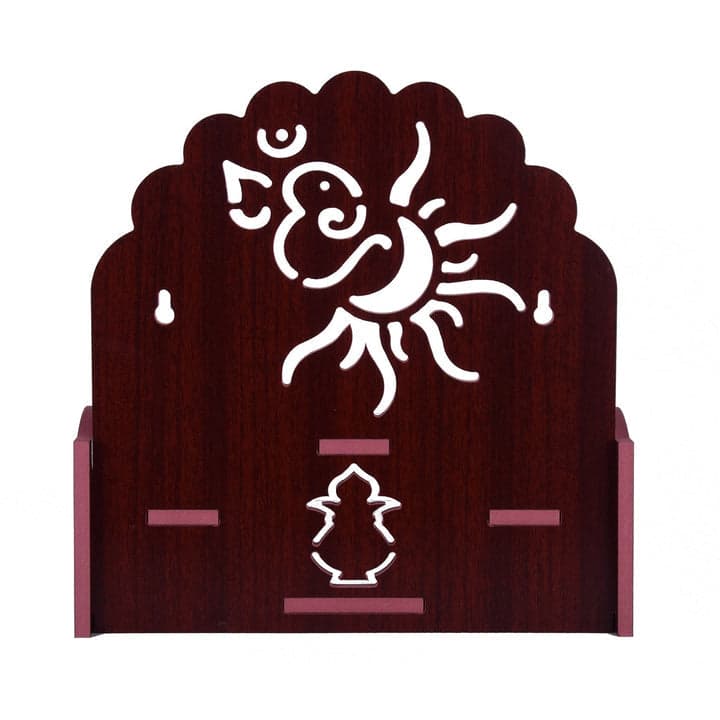 Wooden Small Temple For Pooja Room - Image 3