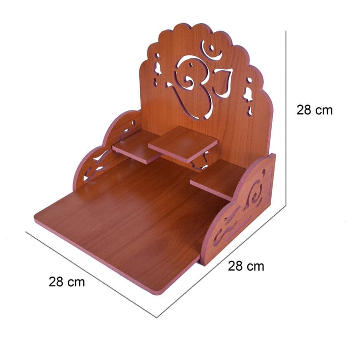 Wooden Small Temple For Pooja Room - Image 10