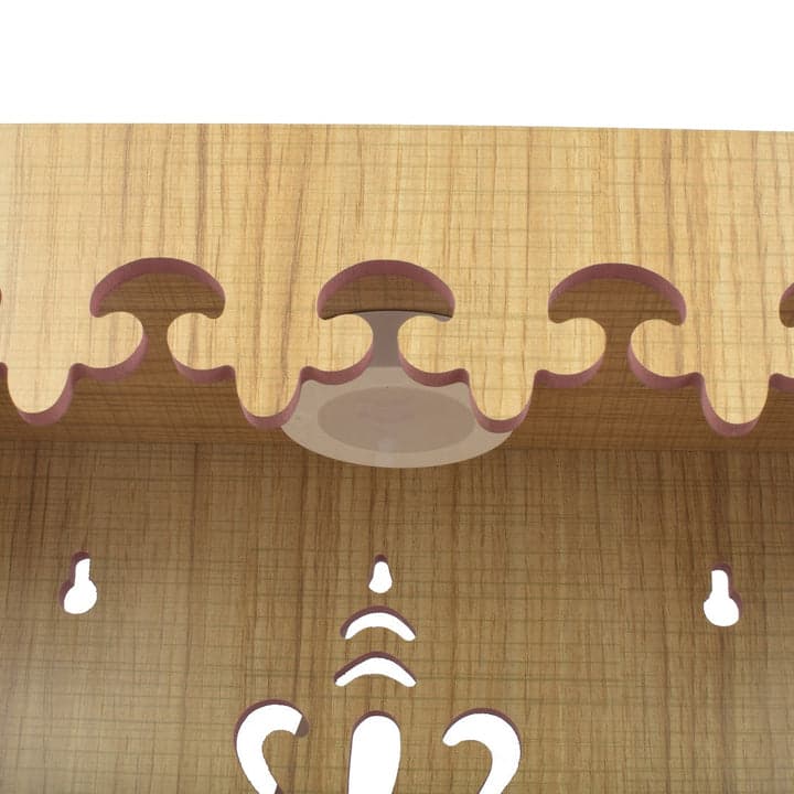 Beautiful Wooden Pooja Stand For Home, Temple For Home And Office | Puja Mandir For Home And Office Wall With Led Light - Image 3