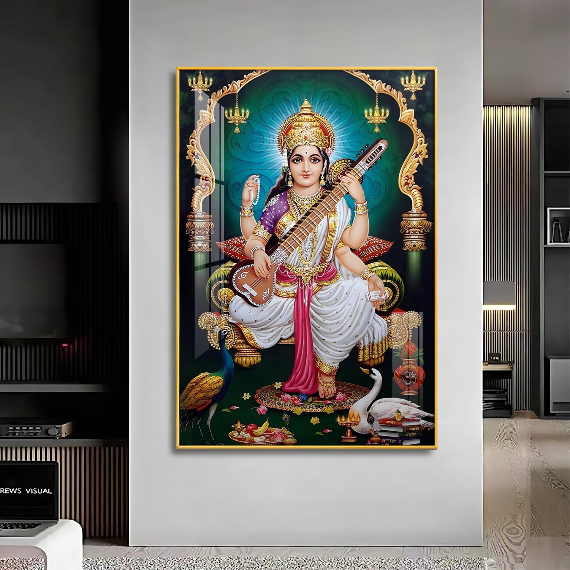 Majestic Reverie Premium Vertical Acrylic Wall Art - Image 11