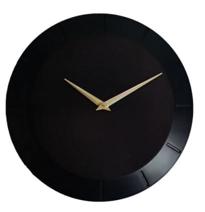 Modern Wooden Metal Wall Clock