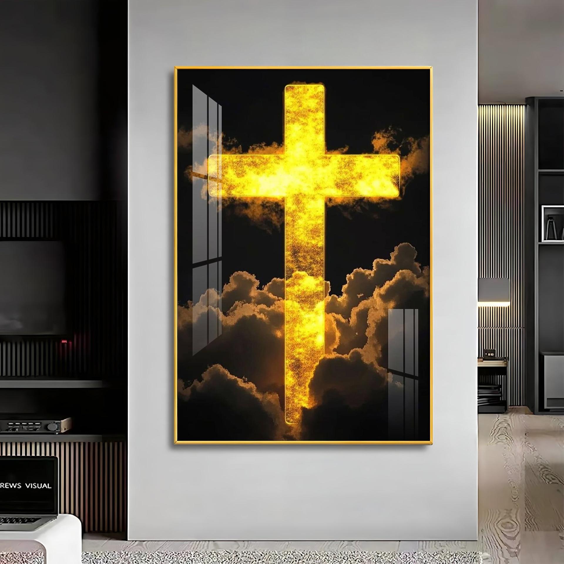 Heavenly Cross Vision Premium Acrylic Wall Art - Image 8