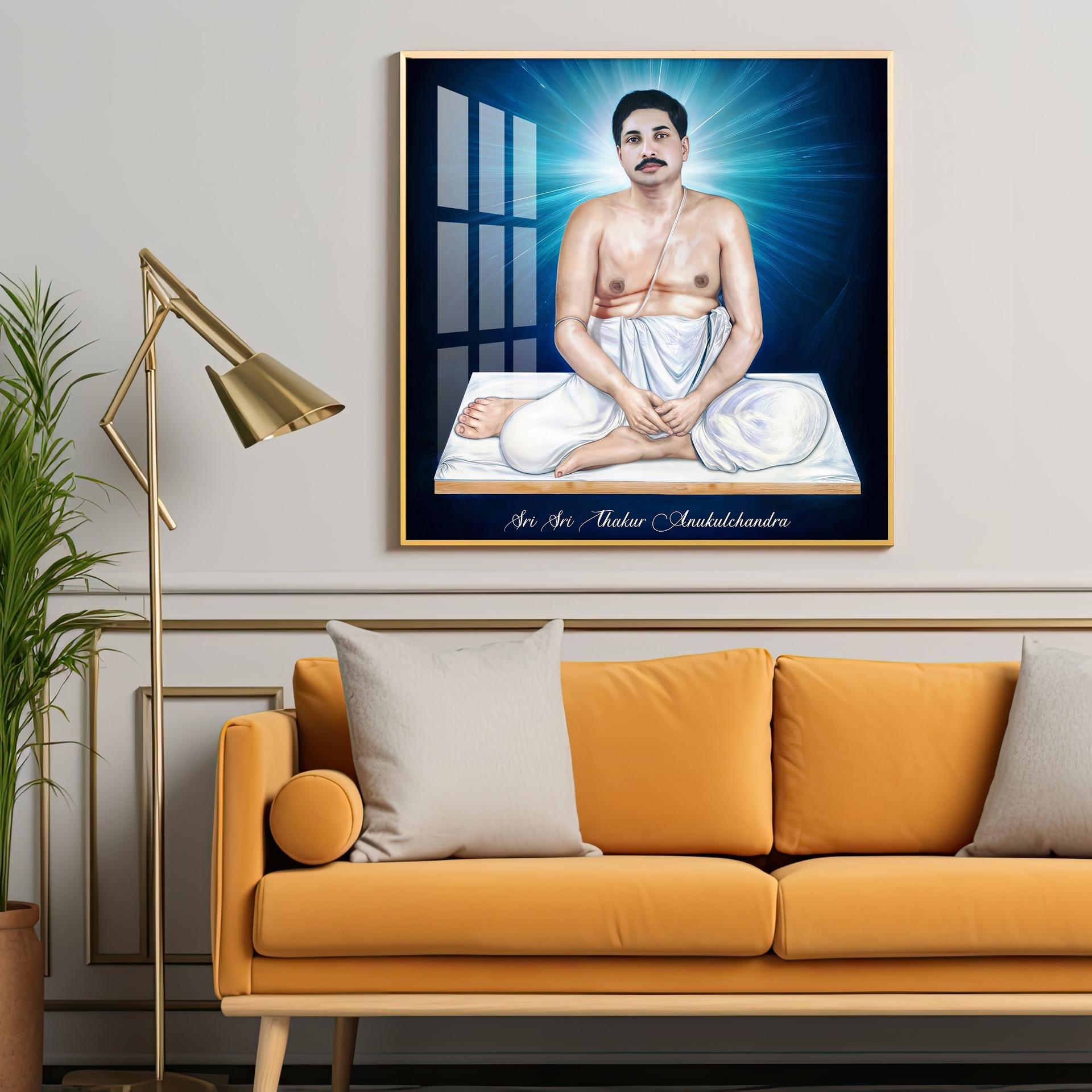Sri Sri Thakur Anukulachandra Premium Acrylic Wall Art - Image 10