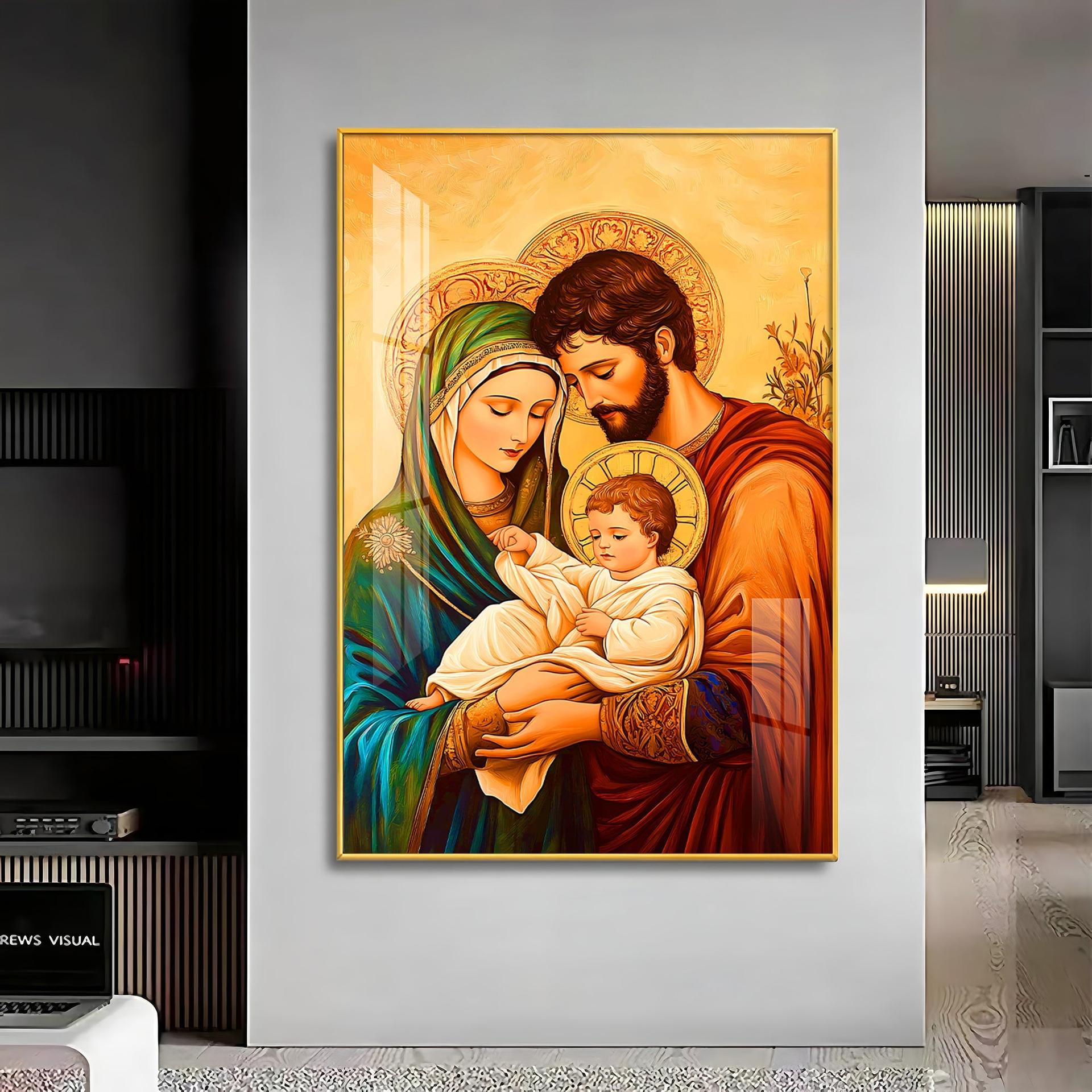 Holy Family Premium Acrylic Vertical Wall Art - Image 14
