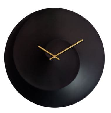 Modern Wooden Metal Wall Clock