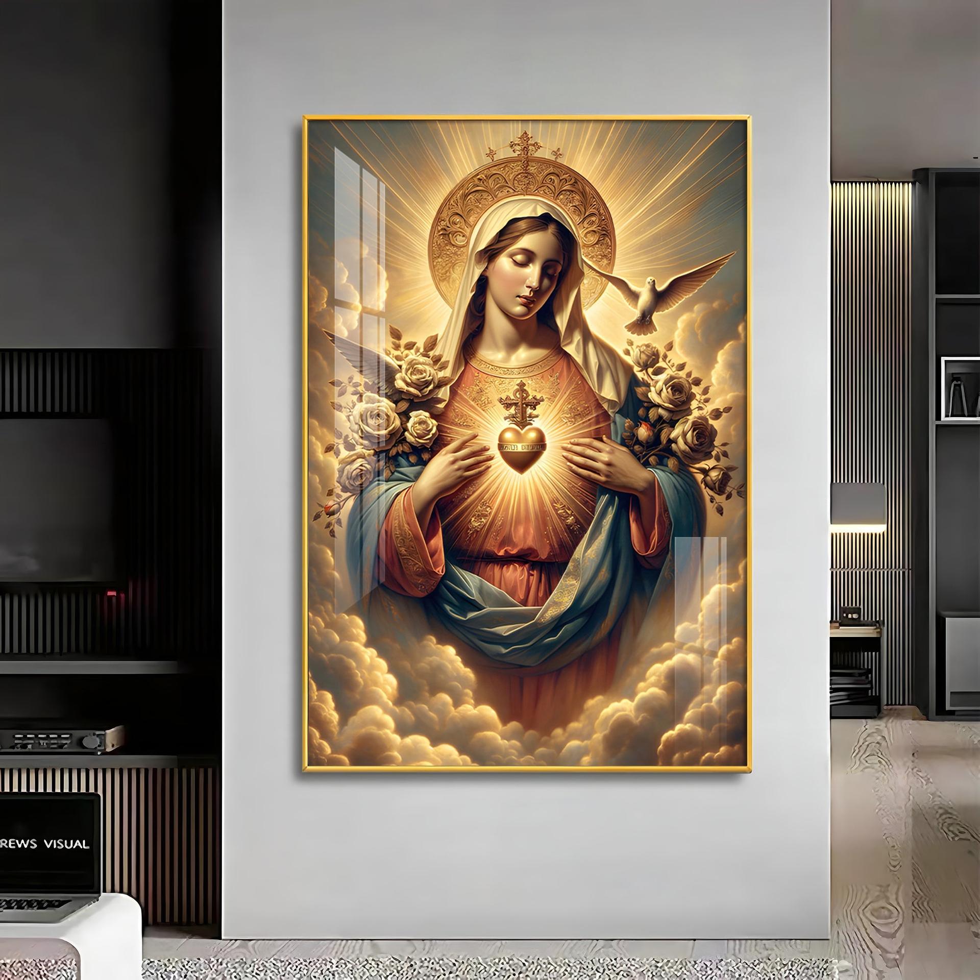 Angelic Harmony Premium Acrylic Vertical Wall Art - Image 14