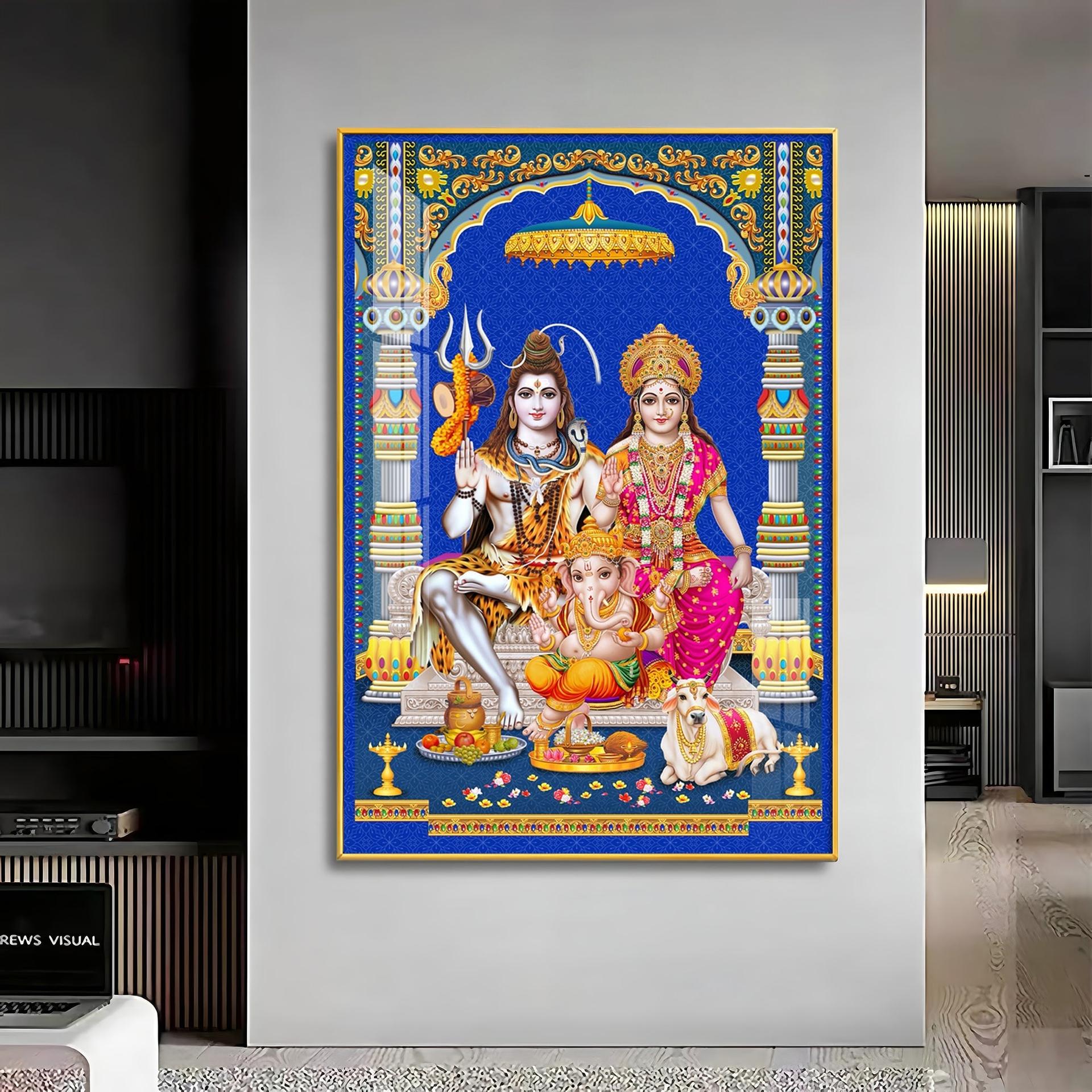 Divine Harmony Premium Acrylic Vertical Wall Art - Image 11