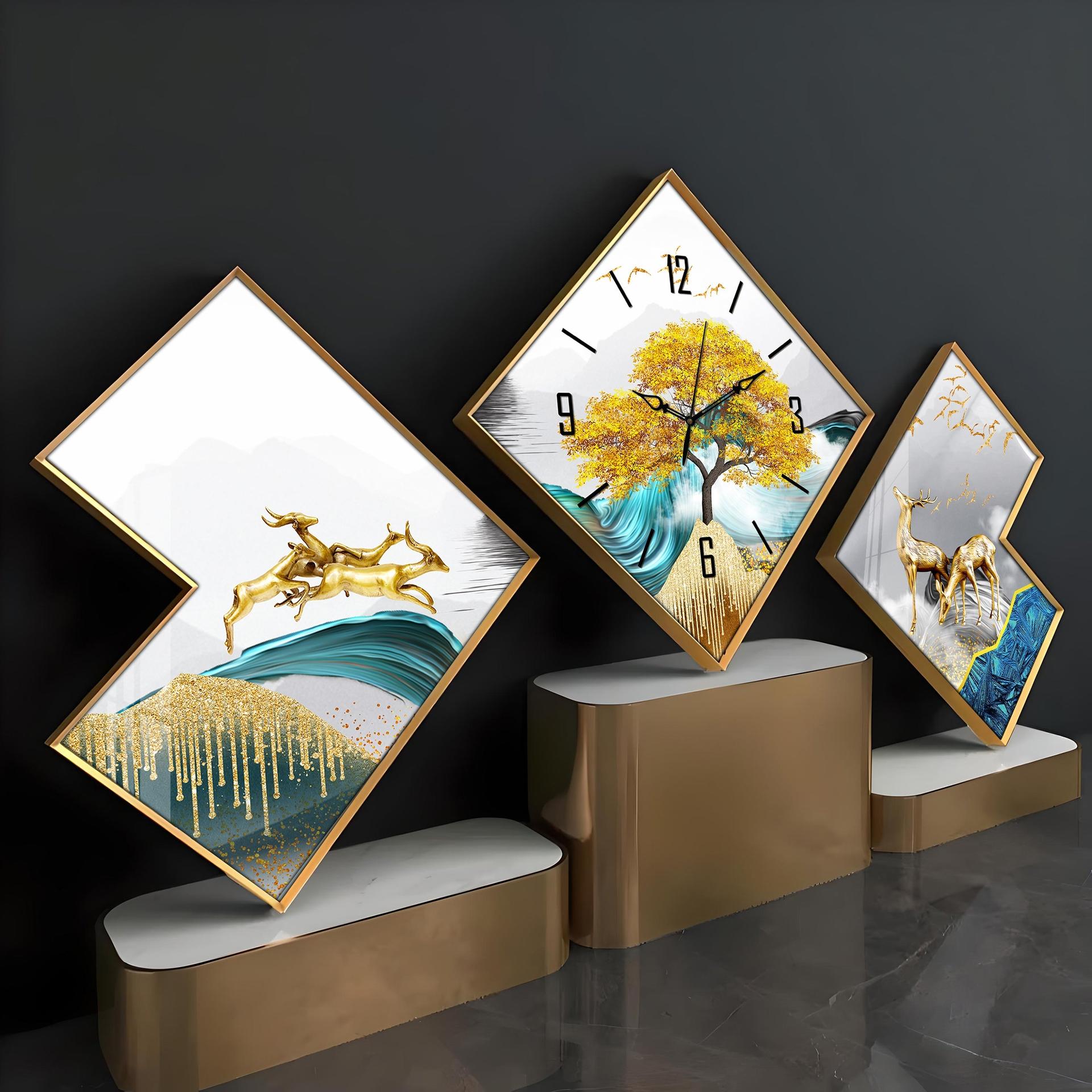 Golden Tree Premium Acrylic Wall Clock - Image 9