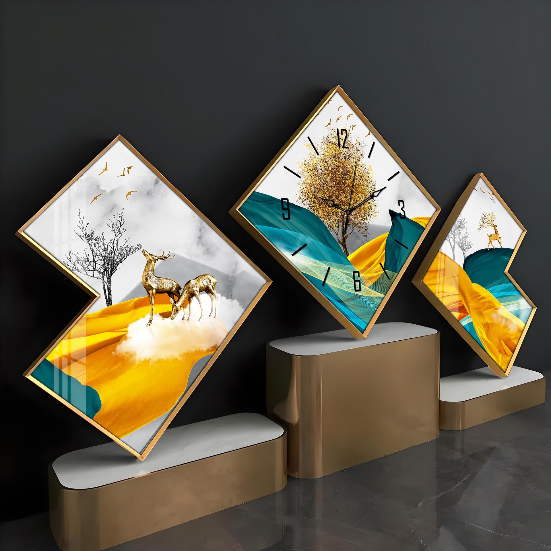 Mystical Deers Premium Acrylic Wall Clock - Image 11