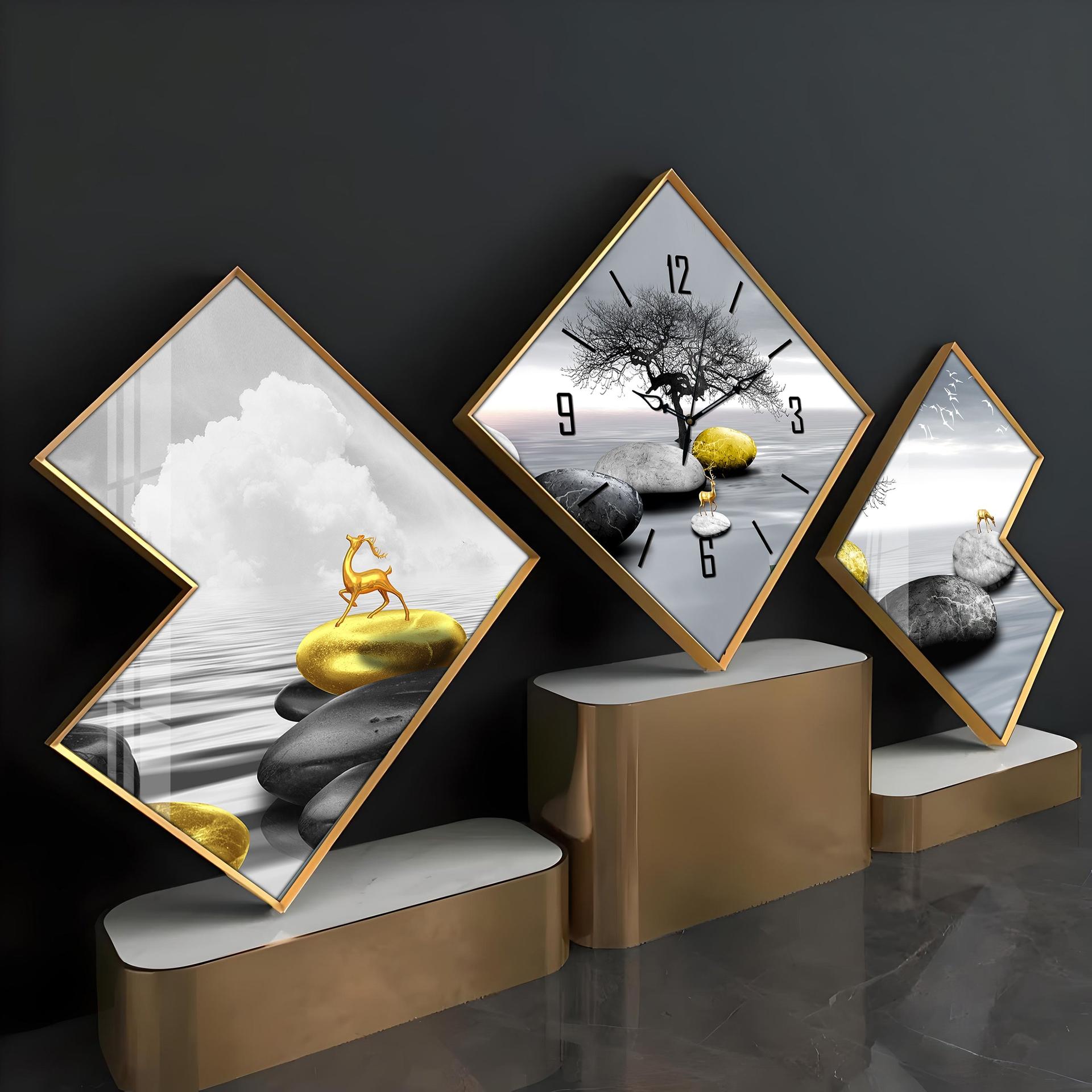 Magical Stones Premium Acrylic Wall Clock - Image 8